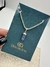 Pingente Pedra Azul - Prata 925 - comprar online