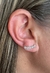 Brinco Ear Cuff Flores - Prata 925 - comprar online