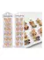 Broche dorado con strass de colores x12pcs VARIOS MODELOS