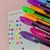 Caneta em gel c/ glitter (NEON) - comprar online