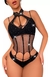 Body malla con brillo t strass