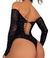 Body strass de red manga larga - comprar online