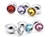 Plug anal acero strass color Transparente - Sc Sxshop