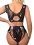 Conjunto De Top y Coulotte De Red Con Strass - comprar online