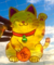 Atrapasol con vitral y cairel - ManekiNeko
