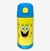 Garrafa click com canudo Bob Esponja