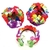Tiara Havaiana Hula Hula Colorida Fantasia de Carnaval Luau - comprar online