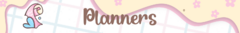 Banner da categoria PLANNERS