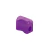 Apontador mini com Depósito Roxo
