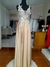 Vestido largo golden - devuelta.cba