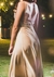 Vestido largo golden en internet