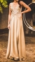 Vestido largo golden