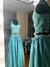 Vestido verde tres piezas - tienda online