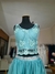 Vestido verde tres piezas - devuelta.cba