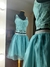 Vestido verde tres piezas en internet