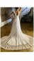 Vestido de novia con cola