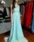 Vestido verde agua - dos piezas - comprar online