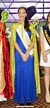 Vestido sirena azul - comprar online
