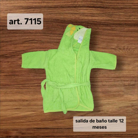 SÚPER TOALLÓN CON CAPUCHA BORDADO - ART. 7115