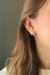 Piercing Fake corações com zircônia na internet