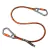 Cordón para Herramientas 15 lb Doble Mosquetón de Seguro Automático