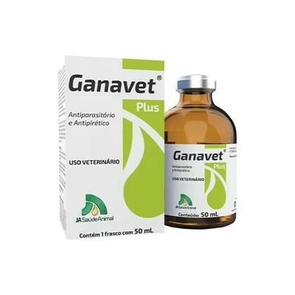 GANAVET PLUS 50ML - JA SAUDE ANIMAL