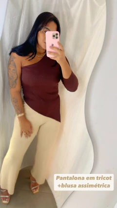 Blusa assimétrica - Jc store 