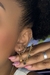 Brinco ÚNICO com piercing fake ouro - comprar online