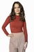 Blusa Alice Gola Alta em Poliamida – Manga Longa e Caimento Perfeito - comprar online