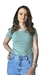 Blusa Rô de Poliamida – Manga Curta com Caimento Perfeito