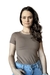 Blusa Rô de Poliamida – Manga Curta com Caimento Perfeito - loja online