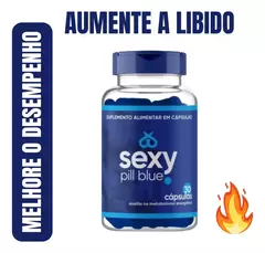 Sexy Pill Blue Suplemento Estimulante Vigor Masculino 30 Caps - comprar online