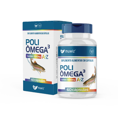 POLI ÔMEGA 500mg MUWIZ 60 cápsulas
