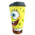 Vaso plastico con tapa Oficial Bob Esponja - tienda online