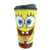 Vaso plastico con tapa Oficial Bob Esponja - comprar online