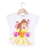 Remera Kids Niñas Disney Original La Bella y la Bestia - comprar online