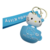 Llavero Goma con Forma Importado Kitty tacita - comprar online