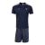 Kit infantil Juventus Terrace Icons 25/26 - Adidas - Azul com detalhes em branco