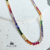 Colar Choker Riviera Colorida - Bene Velle Semijoias