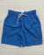 Short infantil/juvenil menino, tactel estilo Mauricinho, Azul, Fumpi