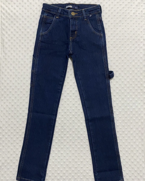 Calça Jeans Infantil/Juvenil Carpinteira Menino