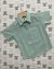 Camisa social infantil/juvenil menino - mangas curtas - Verde - Fumpi - comprar online