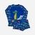 Conjunto de banho infantil menino, camiseta e sunga, proteção UV, jacaré surf - loja online