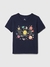 Camiseta Baby Gap, Logo, Espaço, T-4