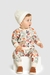 Conjunto Moletom Peluciado Estampado Bebê Menino Off White - comprar online