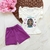 Conjunto Infantil Menina Moana, blusa/short, Mundo Kids - comprar online