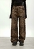 Wide-Leg Marrón [Animal Print]