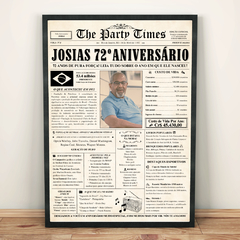 Presente Kit Completo FG [Design do Pôster Personalizado + Impressão + Moldura] na internet