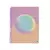CUADERNO A4 PASTEL TAPA CARTÓN RAYADO X 80 HJS - comprar online