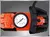 Compresor de aire mini a batería portátil Dowen Pagio CA12V 0.5L 200W naranja/negro - comprar online